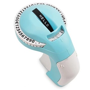 B90 Imprimante d'étiquette 3D Embossage Portable Manuel Label Maker Labeling Machine3370