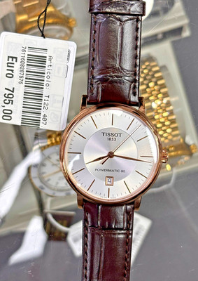 Tissot Carson Premium Powermatic 80 Automatik Uhr T122.407.36.031.00