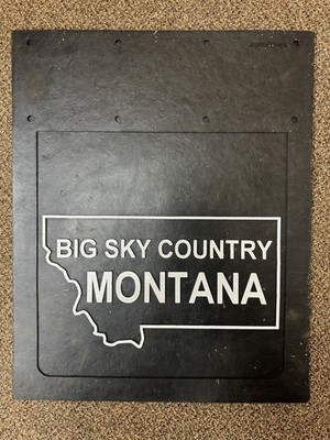 MONTANA BIG SKY COUNTRY MUD FLAPS FLAT BED SIZE