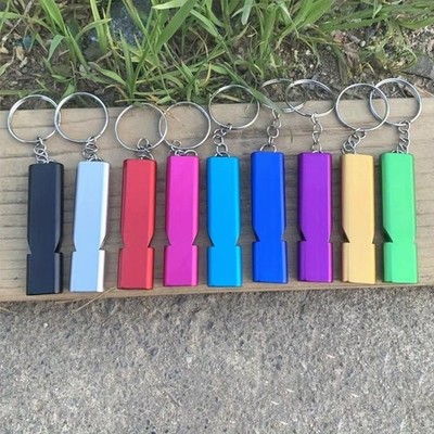 Loud Emergency Survival SOS Whistle Camping Hiking Keychain Outdoor