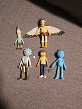 Rick Morty Funko Figures: Rick,Morty,Mr Meeseeks,Mr Poopy Butthole,Birdperson