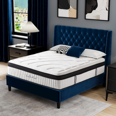 #ad #ad California King Mattress 14 Inch 5 Premium Pressure Relieving Foam Layers Ex $1209.99