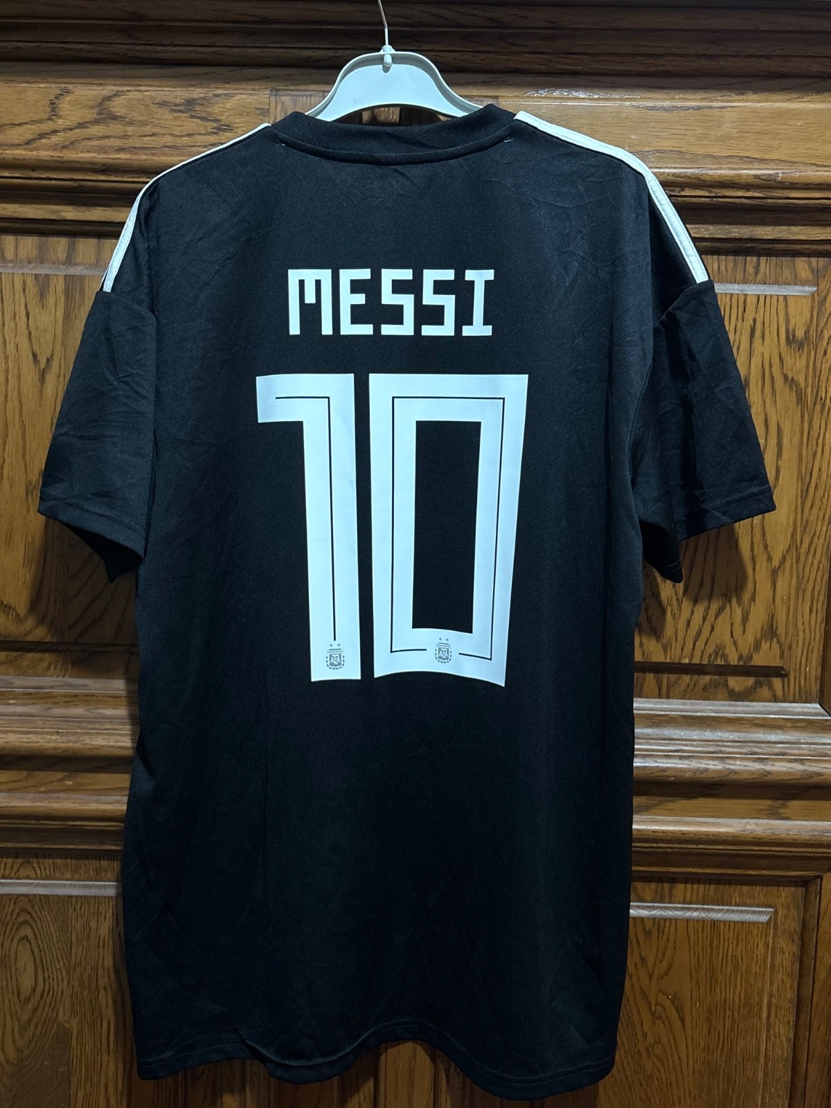 2018/19 ARGENTINA MESSI #10 football soccer jersey tshirt size XL