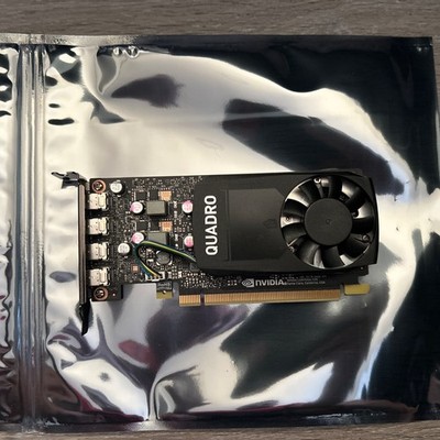 NVIDIA Quadro P1000 4GB GPU -Low Profile -tested! -