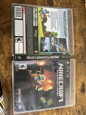 Minecraft -- PlayStation 3 Edition (Sony PlayStation 3, 2014)