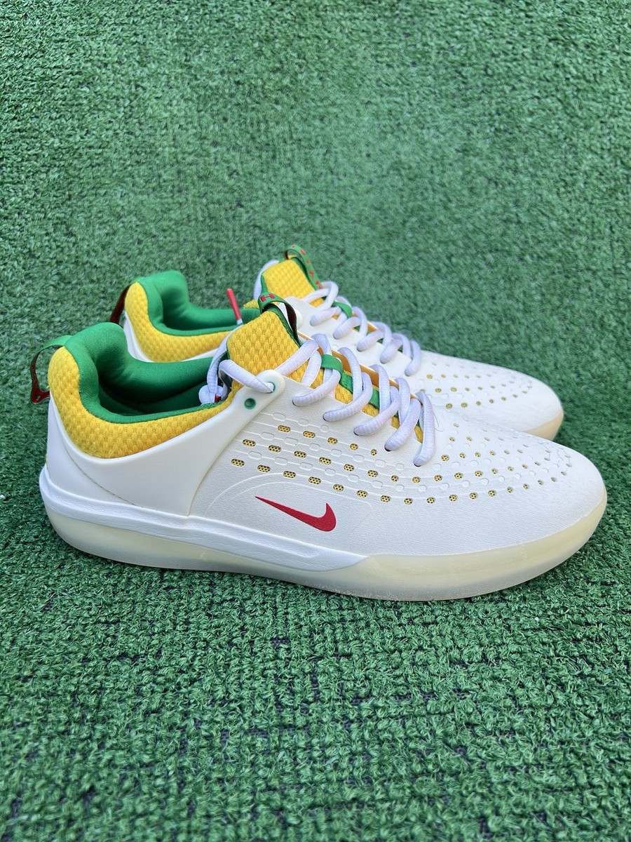 Nike SB Nyjah Rastafarian Summit White Tour Yellow Lucky Green