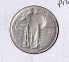 1919 *P*  STANDING LIBERTY QUARTER   no combined shipping