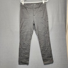 Old Navy High Rise Pixie Skinny Womens 8 Charcoal Grey Office Cropped Ankle