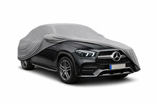Ganzgarage Indoor Stretch Cover Carcover f&uuml;r Mercedes-Benz GLE C292 Coupe Grau