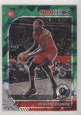 2019 Panini NBA Hoops Premium Stock Green Cracked Ice Prizm Dewayne Dedmon 5p5