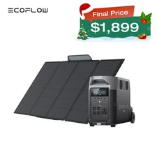 EcoFlow DELTA Pro 3600Wh Portable Power Station+400W Solar Panel Solar Generator