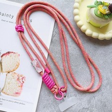 New Fashion Braided Diagonal Long Rope Mobile Phone Universal Lanyard Shoulder S