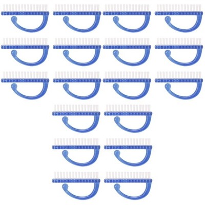  3 Pack Nail Art Staubpinsel Fingernagelbürste Plastiknagelbürste