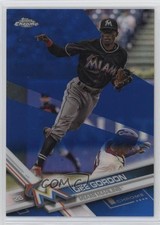 2017 Topps Chrome Blue Refractor 2/150 Dee Gordon #41 0c4