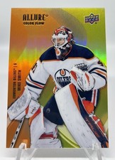 2022-23 Upper Deck Allure - Color Flow Mike Smith #SF-90 Orange Yellow