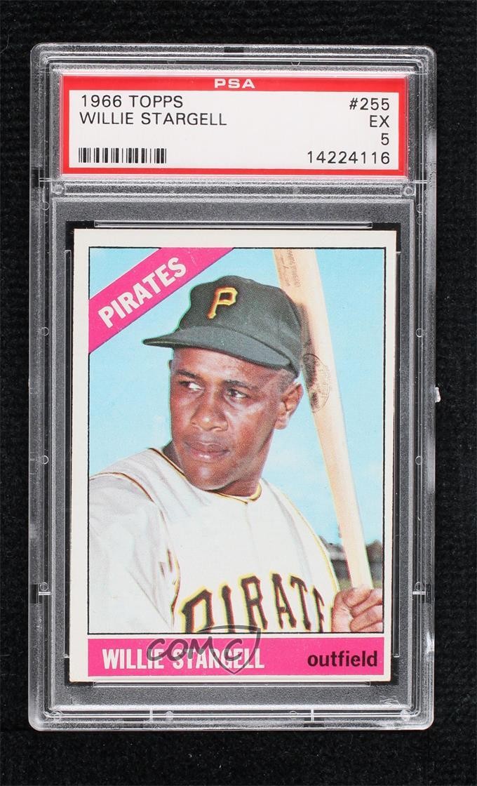 1966 Topps Willie Stargell #255 PSA 5 HOF 4q5
