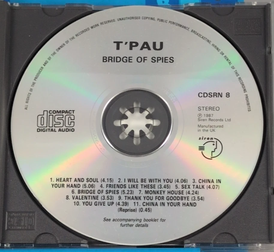 Bridge of spies von TPau - CD - Bild 4 von 4