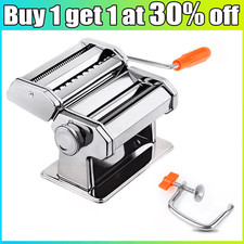 Stainless Steel Fresh Pasta Maker Lasagne Spaghetti Noodle Tagliatelle Rack