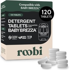 Detergent Tablets Compatible with Baby Brezza Bottle Washer Pro. Removes Milk...