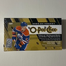 2023-24 O-Pee-Chee Hockey Upper Deck Hobby Box Factory Sealed 18 Packs NEW