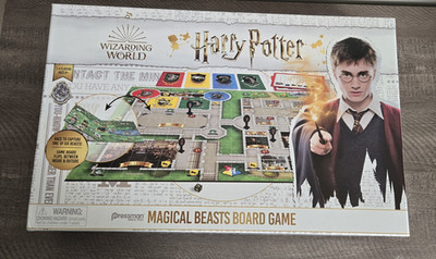 Pressman Harry Potter Magical Beasts Board Game Flip Board, 2-4 Players, 8+