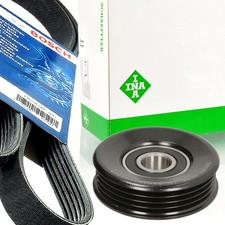 BOSCH 4PK895 Keilrippenriemen + Rolle für HONDA SUBARU