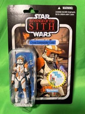 Star Wars ROTS Clone Commander Cody Action Figure Vintage Collection VC19 Hasbro