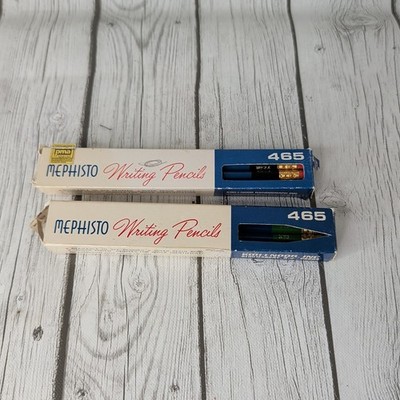 Mephisto Writing Pencils No 465 Koh-I-Noor #2A 3 Lot Of 20Pencils