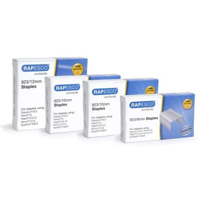 Hochleistungsklammern Rapesco 1317 Typ 923 8-12mm 4000 Stück verzinkt Multipack