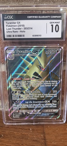 Tyranitar-GX graded CGC 10 for sale on eBay