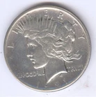 1921 Peace Silver Dollar + SILVER + Circulated + No Reserve!