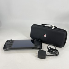 Valve Steam Deck OLED Handheld Console Black 512GB w/ Case/Charger - Excellent