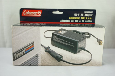 #ad Coleman Power Supply 120V AC to 12V DC Adapter 5232E640T for Electric Coolers $19.95