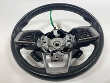 Fits 19-24 SUBARU ASCENT Touring Heated Steering Driver Wheel Black Leather OEM