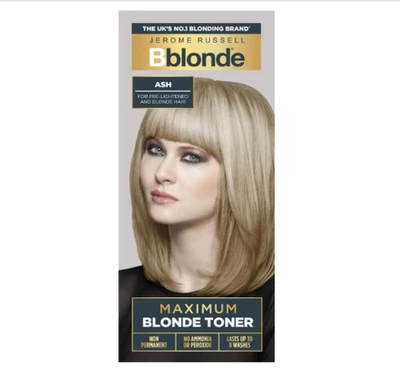 BRANDED Jerome Russell Bblonde Ash Maximum Blonde Toner Non-Permanent Hair Toner Blonde