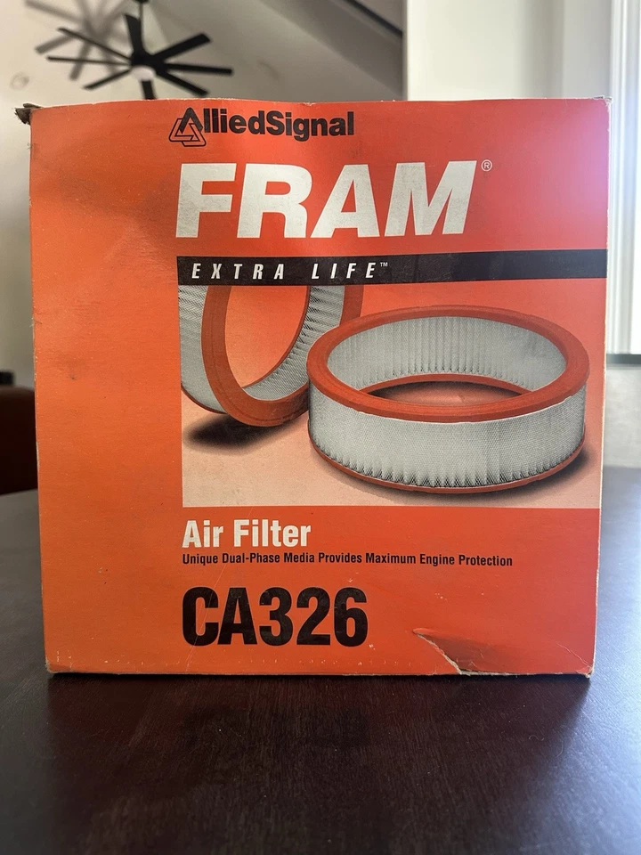 Сменный воздушный фильтр двигателя Extra Guard CA326 для некоторых моделей Pontiac Oldsmobile - Изображение 2 из 4