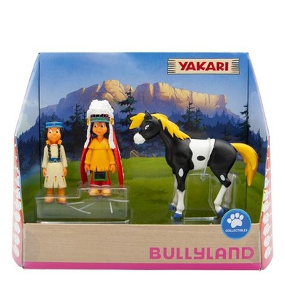 Bullyland 43309 - Yakari Geschenk-Box 3 Stk - Neu