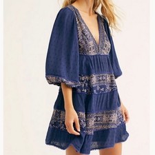 Free People My Love Long Sleeve Dress