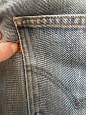 Levi s 646 Orange Tab 1970s Bell Bottom Flare Jeans USA W29 L31 Single Stitch