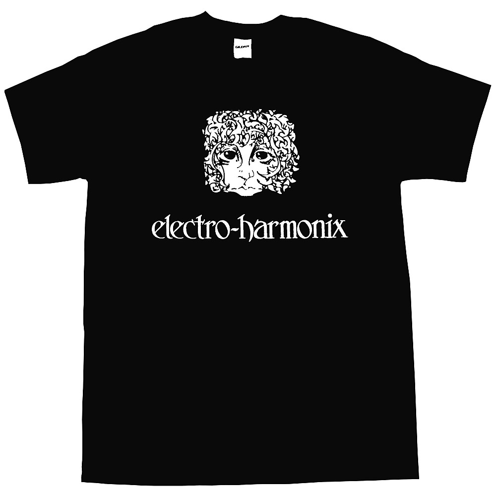 Футболка с логотипом Electro-Harmonix X большого размера черного цвета
