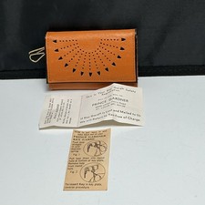 Princess Gardner Cowhide Split Leather Key Case 70 s