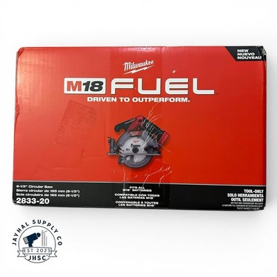 Milwaukee 2833-20 M18 FUEL 18V Li-Ion 6-1/2 in. Circular Saw (Tool-Only)