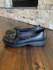 Dansko Danielle Patent Bow Flats Size 39 US 8.5/9