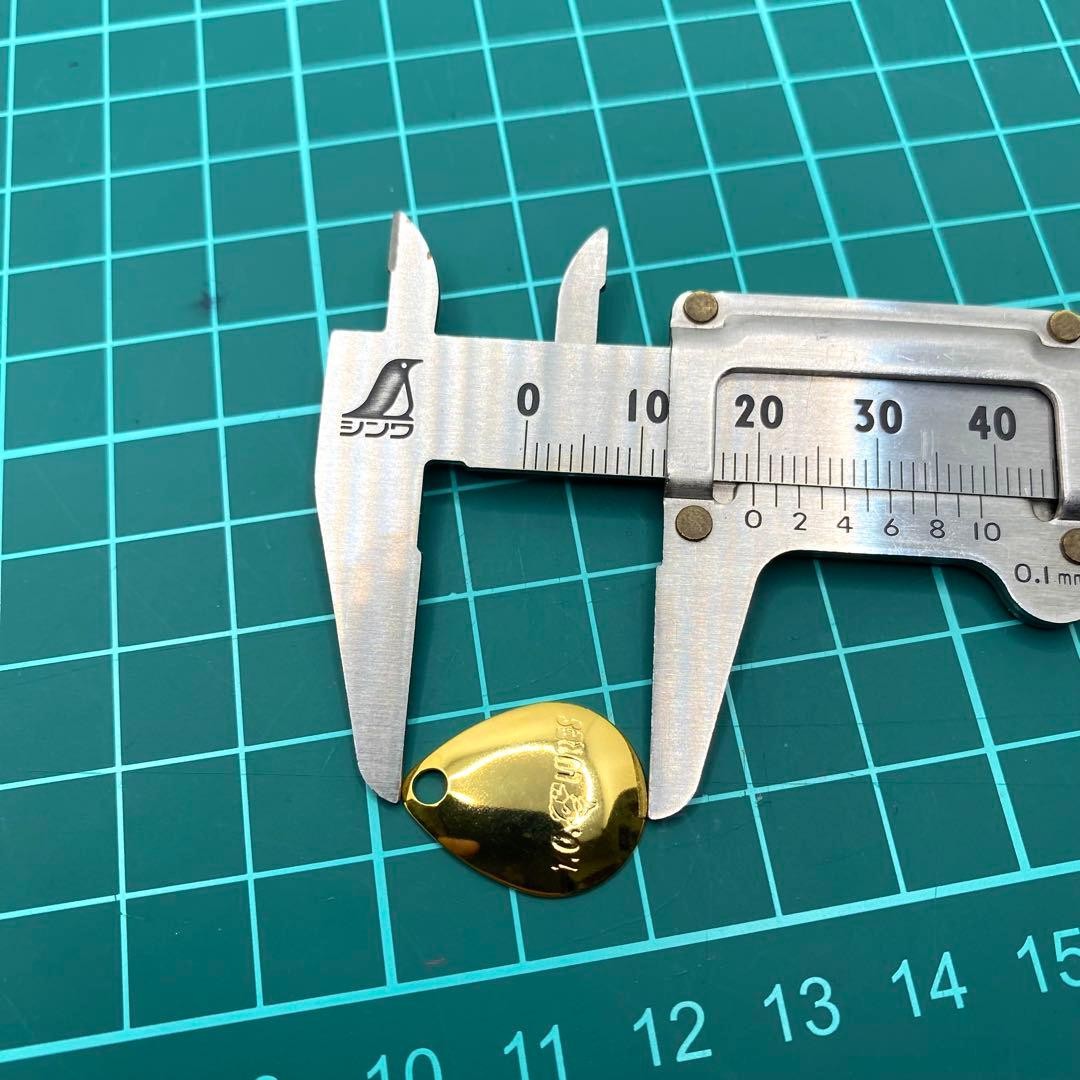 TO Lures Spinnerbait Blade 40 pieces Takahiro Omori - Image 5