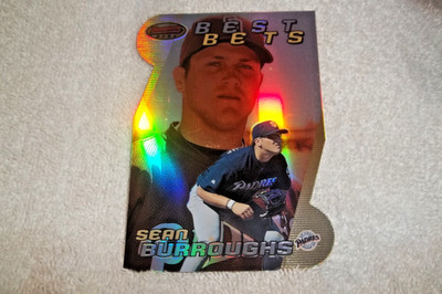 2000 Bowman's Best Best Bets Die Cut Sean Burroughs #BBB5