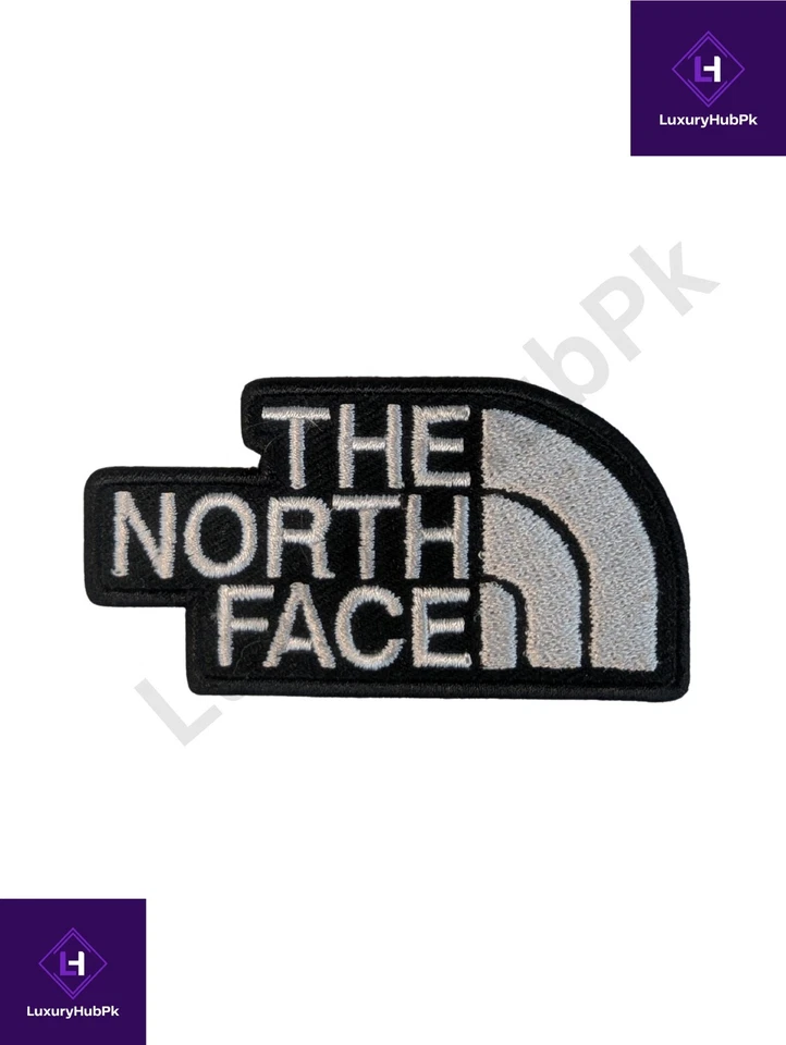 5 pcs Outdoor Hiking Mountain Gear TNF Iron-On Patch Sportswear style - Image 3 of 4