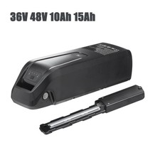 48V 36V 10Ah 15Ah Ebike Lithium Battery for 50W-1500W Electric Bicycle Downtube
