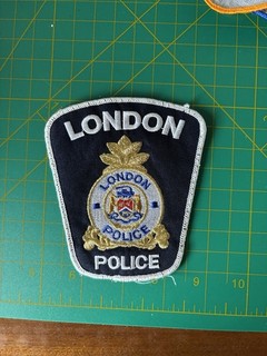 Obsolete London Police Patch…Ontario ….police