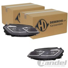 2x DIEDERICHS HD PRIORITY PARTS SCHEINWERFER LINKS+RECHTS passend für VW GOLF