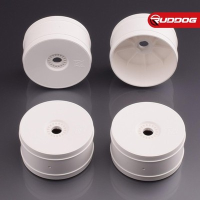Sweep 1:8 buggy Dish Wheels V5  White 4pcs / SR-SW-BWH4